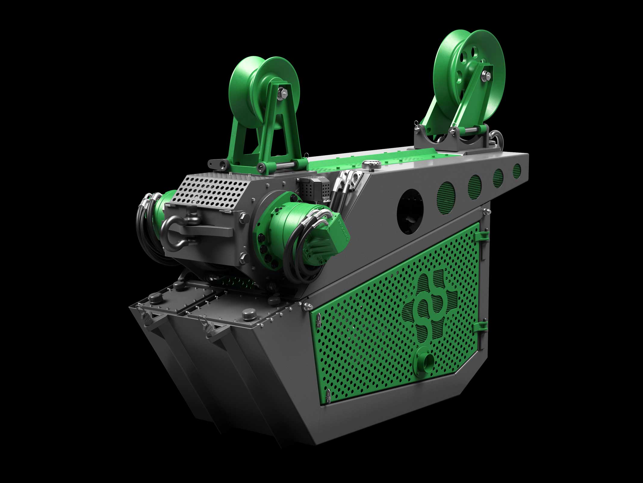 HYDRAULIC YARDER