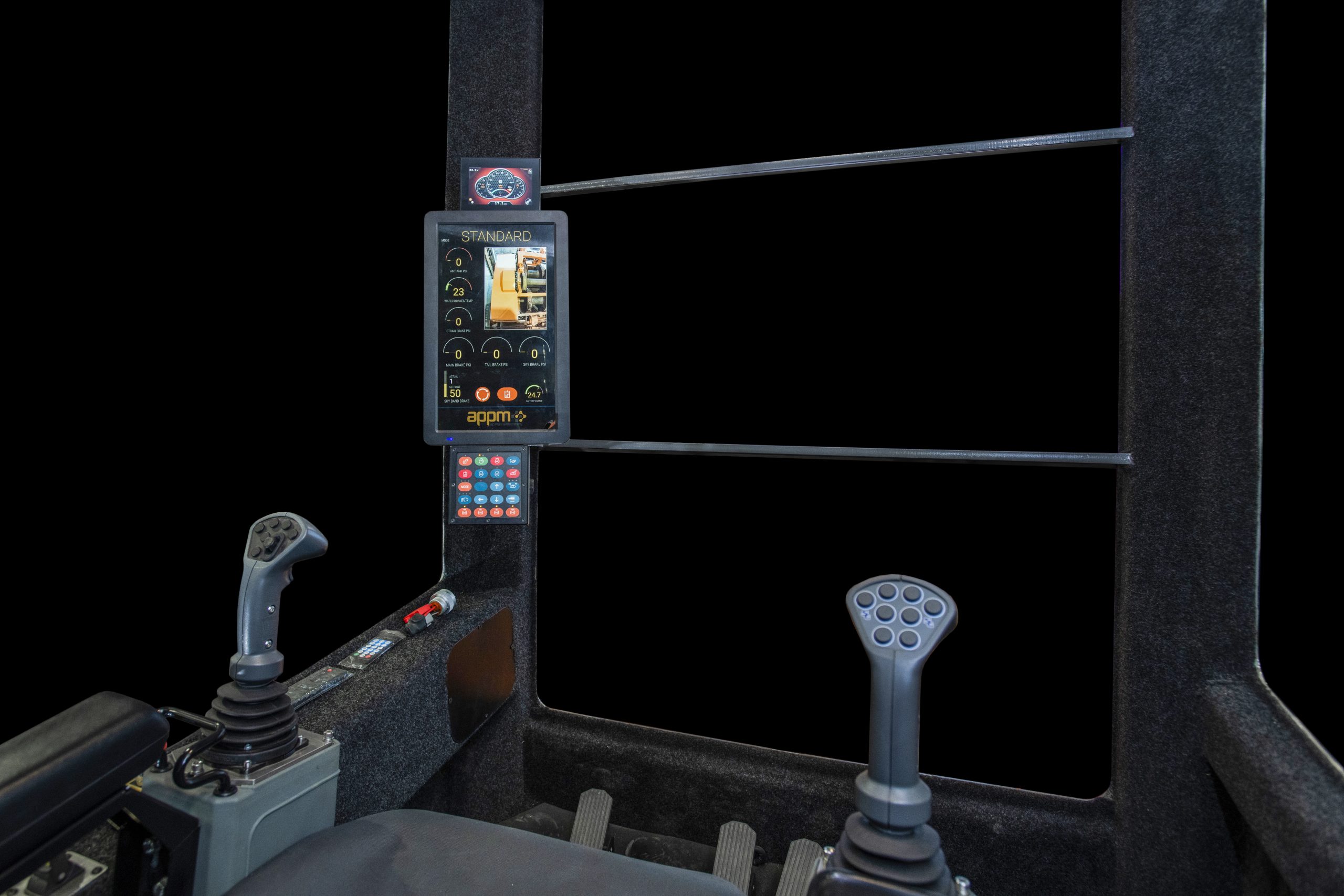 CAB AND CONTROLS